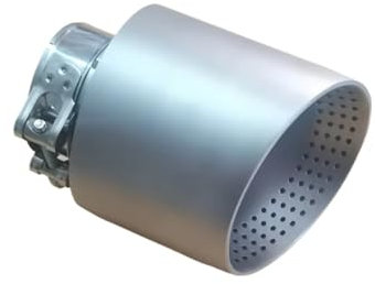 Auto Auspuffrohr Für VW Für GTI Für MK7 Für Golf 7 1PCS Auspuff Tipps Schalldämpfer Edelstahl Auto Abgasanlagen Rohr Auslass Düse Zubehör Auto Auspuff Schalldämpfer(ID54MM OD101MM)
