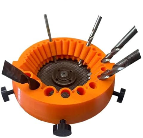 Affûteuse de forets, Drill Bit Sharpener, Multipurpose Power Drill Bit Grinding Attachment, Electric Giant Blade Angle Grinder, 2 to 13 Mm Drill Bits for Grinding 125 Mm Grinder (A -1PC)