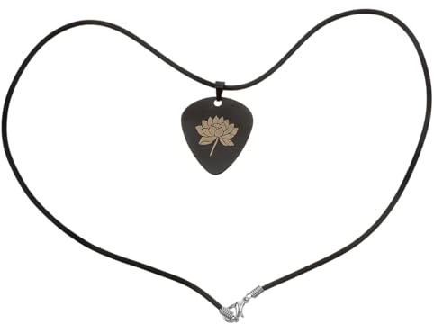 Toddmomy Metall-gitarrenplektrum-anhänger Für Halsketten Bass-daumen-design Rosa Plektrum-charms Rock-punk-schmuckzubehör Für Diy-halskettenzubehör