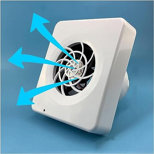 Wandventilator, kleiner Abluftventilator mit Durchgangsk, 3 W (Exhaust Type)