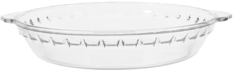CHICAMPERA Microwave Glass Lid for Baking Lunch Plate Oven Pan Design for Food Serving Plate and Baking Dishes Use As Splatter Guard for Frying Microwave Splash Guard