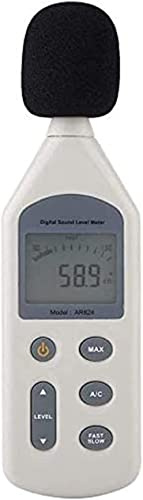 Sonómetro portátil, decibelímetro LCD, minimedidor de Ruido Digital, comprobador de decibelios, Rango 30-130 dBA