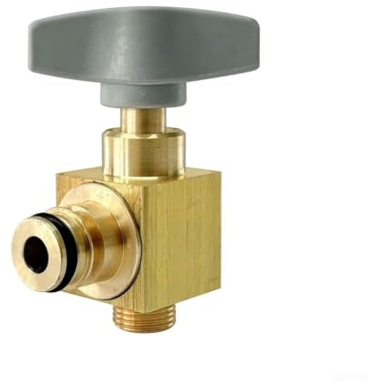 Válvula de suministro de caldera de gas Zeroupshop, válvula de alivio de presión, interruptor de control de agua y mango, para sistemas de calefacción montados en pared (#1)
