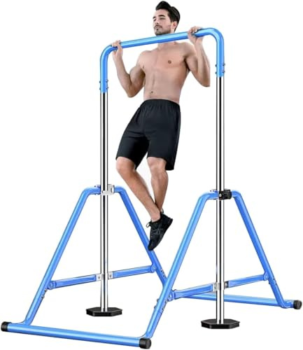 Foldable Gymnastics Rod - Primary Applicable Height Adjustable Horizontal Bar, 660 Pound Load-bearing Heavy Gymnastics Training Rod, Home Fitness Design, Universal for Children and Adults Gymnastics T