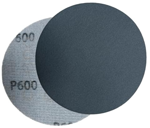 HOTCKB 60 Pièces Papier Abrasif Humide et Sec 75mm Disque à Poncer Grain 320 Auto-agrippant Rond Papier de Verre