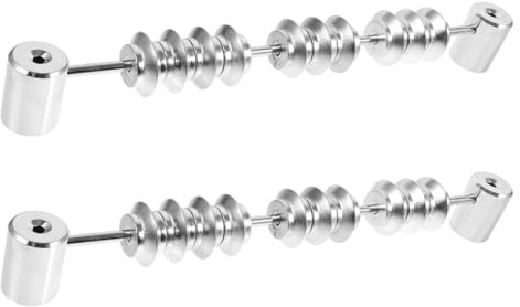 HOMOBABE Segnapunti Portatili per Calcio Balilla 2 Barre Multifunzionali in Plastica Resistente Contatori di Punteggio per Giochi da Tavolo Accessori Calcio Balilla per Uso Domestico