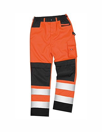 Result Safety Cargo Trouser, Größe:XL, Farbe:Fluorescent Orange