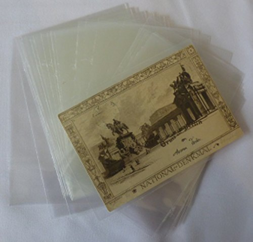 100 Ansichtskartenhüllen Postkartenhüllen für neue Postkarten
