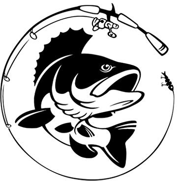 Vektenxi Angelrute Hobby Fisch Vinyl Auto Auto Aufkleber Motorrad Fahrzeug Dekor Zubehör Langlebig und Nützlich