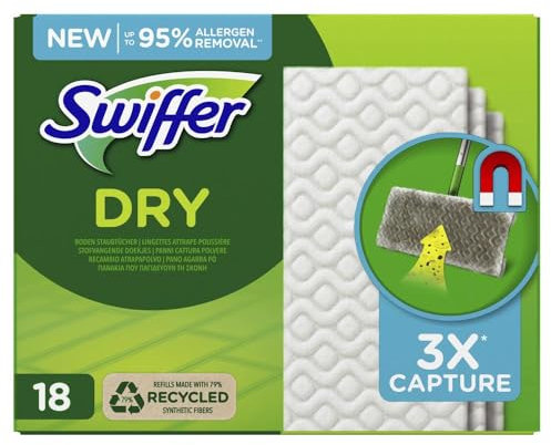 Swiffer - Swiffer Staub Fangen Trocken Tücher - 18 Stücke