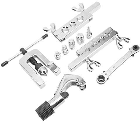 Set di Utensili per Svasatura 5-16 Mm Espansore per Tubi Rame Alluminio per Svasatori per Tubi Britannico CT 278 per Tubi del Freno con Refrigerazione Ad Acqua a Gas,
