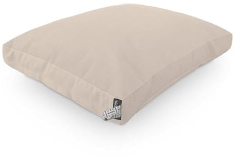 Cojín de Suelo Toldotex Antimanchas Multiusos para Exterior, Banco, Sofá Palets, Chill Out – Liso Crudo 60x80