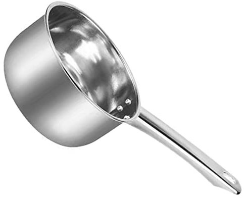 SHOWERORO Mestolo Per Acqua in Acciaio Inox Mestolo Per Acqua Da Cucina Cucchiaio Per Zuppa Manico Corto