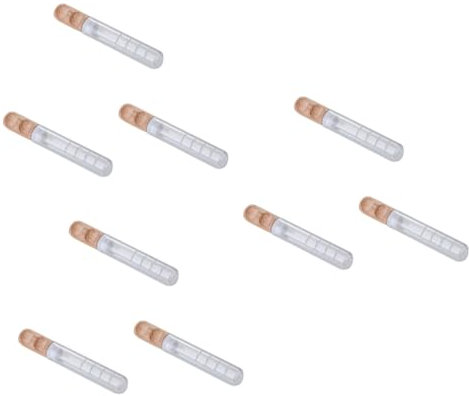 IMIKEYA 3piezas Infusor De De Transparente Tubo De Corcho Colador Para Casa y Accesorio De Portátil Para Controlar La Concentración De Infusiones