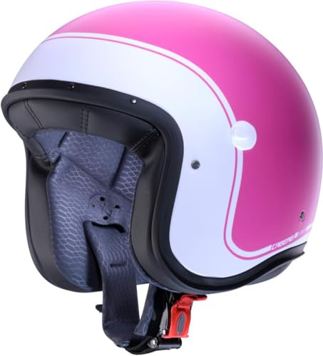 CABERG Helmet Jet Freeride X Imola MATT Fuchsia /White L