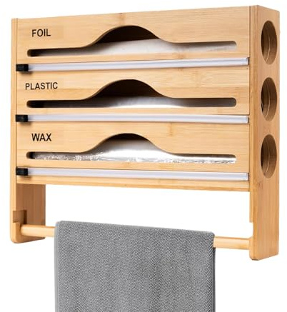 Organizador De Papel De Aluminio para Cajón Contenedor