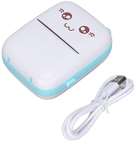 Fyearfly Mini impresora C9, dispositivo térmico sin tinta de 200 DPI con Bluetooth, unidad de bolsillo portátil para etiquetado rápido y organización del hogar, compatible con Android e iOS, color