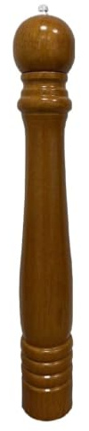 Molinillo de Pimienta Molinillo de pimienta gigante, molino 50cm y 20 pulgadas, sal madera, salero, pimentero, grande(Brown)