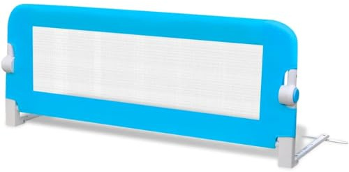 vidaXL Kleinkind Sicherheit Bettgitter 102x42 cm Blau