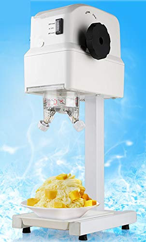 CGOLDENWALL Mini electric ice sand machine commercial/home use DIY fruit ice cream machine ice cream maker double head
