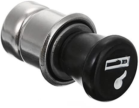 Accendisigari auto 12 volt compatibile con diametro da 21 mm ABS e acciaio Resistenza in tungsteno Ricambio accendino auto accendi sigarette