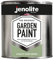JENOLITE Garden Paint Chalky Sage Green - Ideal for Garden Furniture & Ornaments - use on wood, metal, plastic, stone, ceramic - 1 Litre (7494C)
