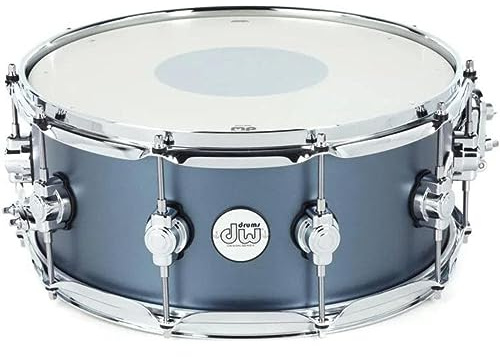 DW Design Series Snare Drum - 6-inch x 14-inch, Blue Slate