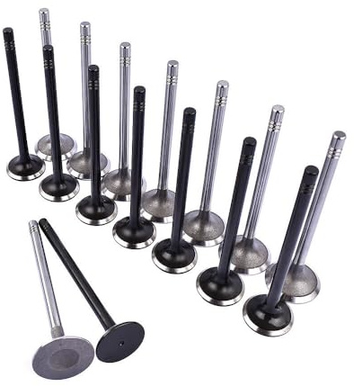 036109601S 8 valvole di ingresso + 8 valvole di scarico di ricambio per Audi VW Passat Golf Seat 1.4 1.6 FSi 16V ATN BCB BTG BXW AZQ BME TSI 036109611K