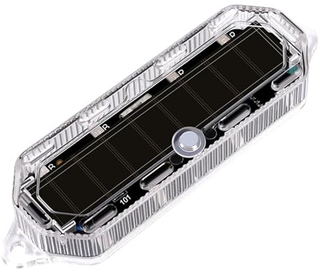 Tuxxjzm Lumière stroboscopique solaire, lumières stroboscopiques à LED - Petits feux arrière LED pour avertissement,Lumières clignotantes étanches, lumières stroboscopiques pour véhicules, lumières de