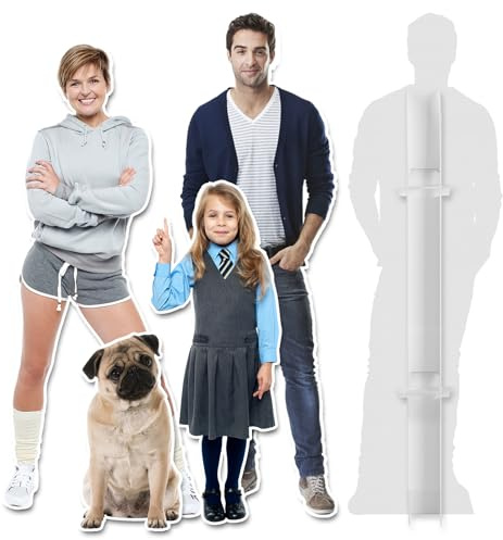 Custom Lifesize Cardboard Cutouts – Personalized Life size Standee for Wedding Gifts, Celebrations & Parties | Your Own Action Figure Replica | Unique Photo Board Silhouette Decoration