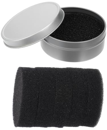 ELAYARD Color Removal Makeup Sponge with Cleaner and Replacement Sponges Quick Brush Cleaning Tool for Eyeshadow and Foundation Reusable and Washable Cosmetic Kit