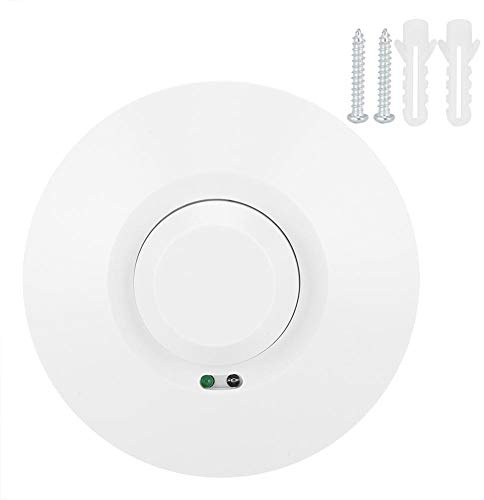 Microwave Sensor Switch, 360°Low Voltage Microwave Radar Sensor Light Motion Movement Detector Switch 12-24