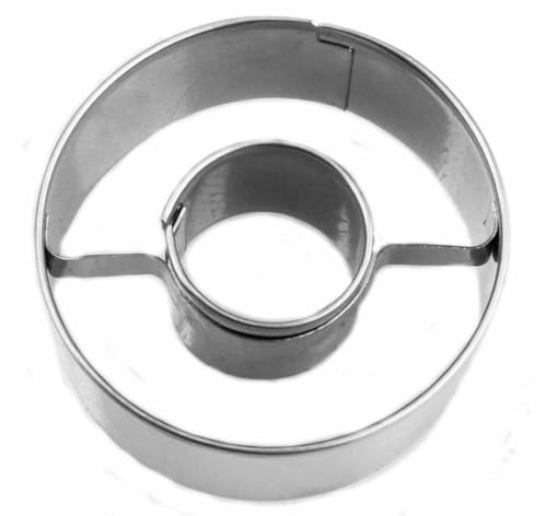 Mini Donut Ausstechformen, Edelstahl