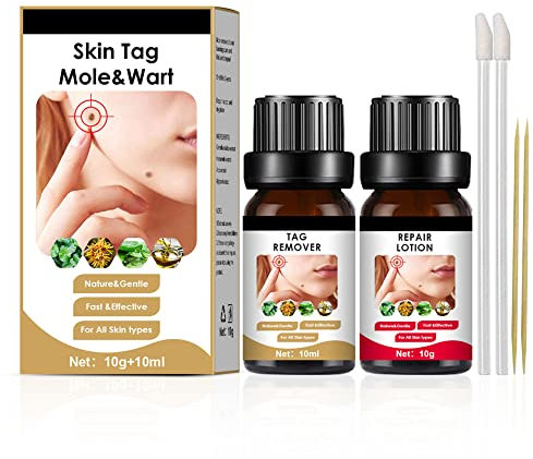 Eliminación De Verrugas, Eliminación Rápida Y Eficaz De Verrugas, Eliminación De Lunares Y Set De Crema Reparadora