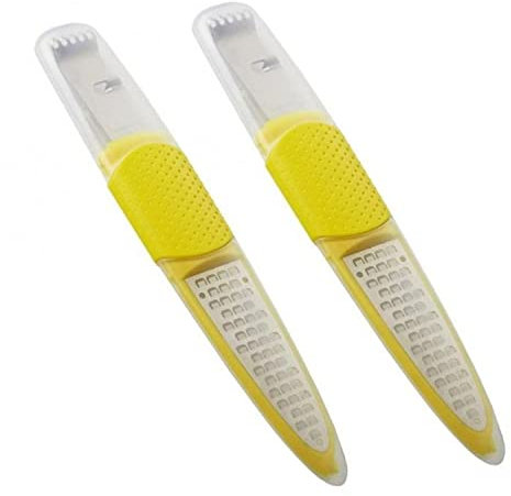2 zesteurs râpes à citron