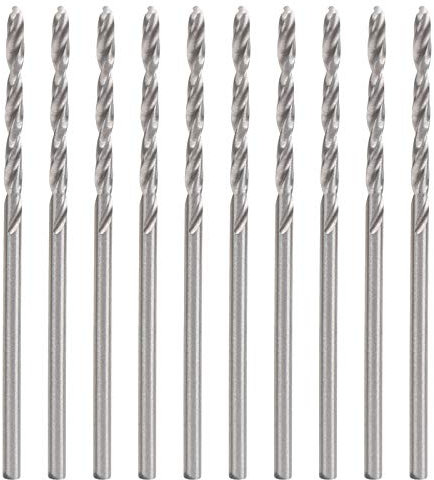 Spiralbohrer, 10 Stück, 1,75 Mm, Spiralbohrer, Kleiner Gerader Schaft, Perlenbohrmaschinen, Hardware Für Kunststoff, Holz Und Metall