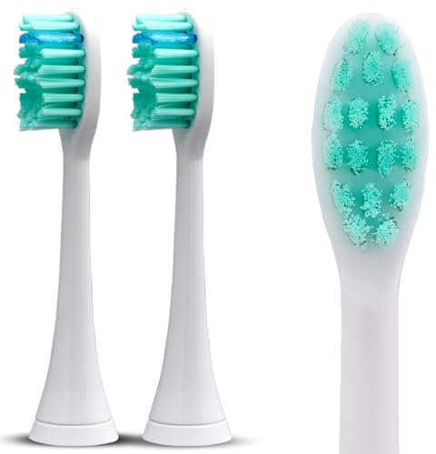 Silodent brosse à dents sonique | Têtes de brosse à dents à poils antiseptiques pour brosse à dents premium Champagne avec 5 programmes | Têtes de brosse compatibles avec Philips Sonicare
