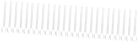 PartyKindom 25pcs Heat-Resistant Mixing Spoons for Coffee Desserts Handle Spoons for Stirring Cocktails Juices and More Reusable Kitchen Gadgets