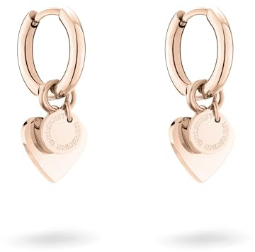 LIEBESKIND BERLIN Herz-Schmuck für Damen – Edelstahl Kette, Armband und Ohrringe mit liebevollem Herzanhänger – In verschiedenen Farben und Ausführungen – Romantische Geschenkidee
