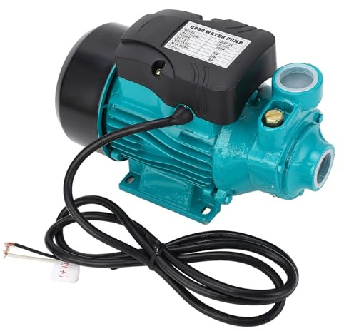 200 W 3200 U/min Solar-DC-Wirbelpumpe, Selbstansaugende Hochhubpumpe, 35 L/min Förderwasserpumpe für Haushalt, Landwirtschaft, Bewässerung (DC24V)