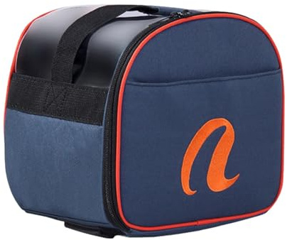 Xialuwy Bowling Ball Bag, Single Ball Portable Bowling Tote, 20x23x22cm, Multicolor
