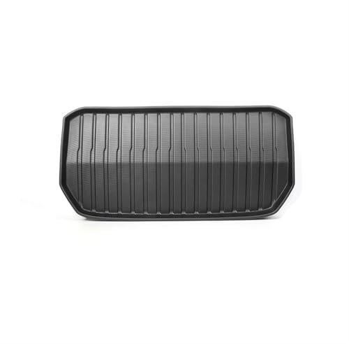 Auto Kofferraummatte Für Tesla Für Model 3/Y Vorne Hinten Stamm Matten Upgrade TPE Untere Lagerung Box Pads Schutzhülle Cargo-Liner Stamm Tablett Boden Matte Auto Kofferraumwanne(Front)
