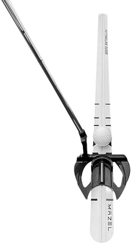 Golf Putter Guer - Allinement Swing Trainer, Straight Path Practice Aid | Präzisions-Golf-Trainingshilfe für genaue Kontrolle 'Schlaganfall, tragbares Rasenführwerkzeug