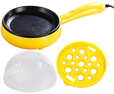Rrlihjgu Sartén Pequeña | Huevo Rápido Eléctrico Sartén Para Cocinar | Cacerola De Cocina Antiadherente Resistente Al Calor Para Tortilla Tortitas Desayuno Cena