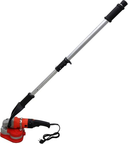 Levigatrice per calcestruzzo, levigatrice portatile a tre teste da 3800 W, per pareti e pavimenti, strumento versatile per la rifinitura del viso in cemento