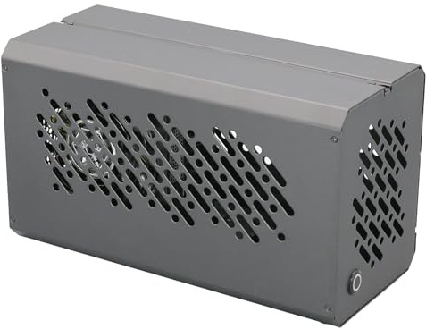 Itkcozcg Cassa del telaio del PC del metallo Alta durevolezza per ATX37CM SFX27CM per 3PCS 12CM Fan per il gioco personalizzato Rigs Telaio del Computer Case