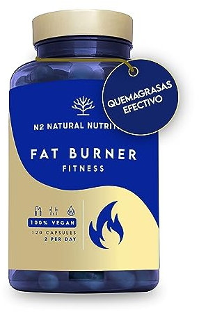 Best Fat Burner for Women and Men Weight Loss. Extreme Natural Thermogenic Slimming Pills. Energy Booster Pure 100% Natural Ingredients. 120 Vegetable Capsules.UK VEGAN Certified. N2 Natural Nutrition