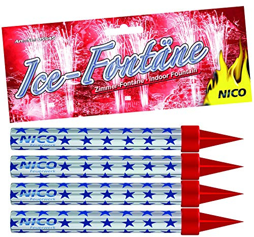 Nico 4er Set TORTENFONT?NEN Ice-Font?ne ca. 50 sec. Kuchen DEKO Hochzeit Zimmer - Font?NE (3)