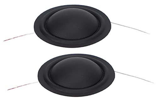 Annadue Bobine Vocale de Tweeter de 2 Pièces 25mm, Tweeter de Bobine Vocale de Dôme de Film de Soie, Film de Dôme de Tweeter de Bricolage de Remplacement pour des Pièces de Réparation de Haut-Parleur