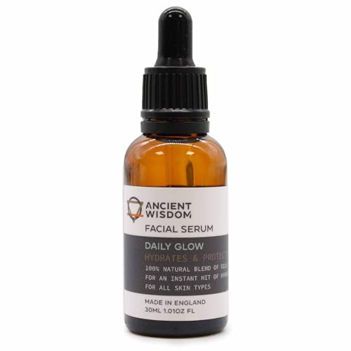 Siero Viso Anti-age, Illuminante, Anti-ossidante, Olio di Vinaccioli, Jojoba, Nutriente, Elasticizzante, Idratante, Naturale, Vegano, 30 ml